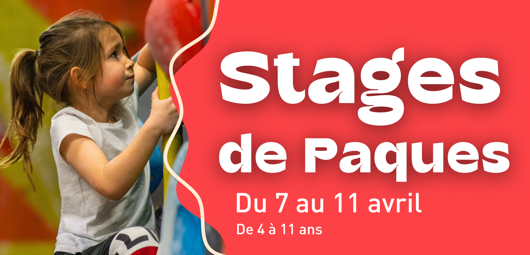 Stage de Pâques : on va grimper à Block’Out Nantes !
